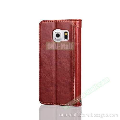 Flip Leather Phone Cases for Samsung Galaxy S7 Plus Mobile Phone Cover